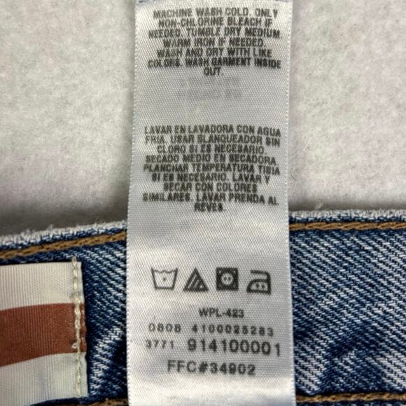 LEVIS Authentic Signature Regular Fit Jeans Men’s Size 36x32 - Picture 9 of 10